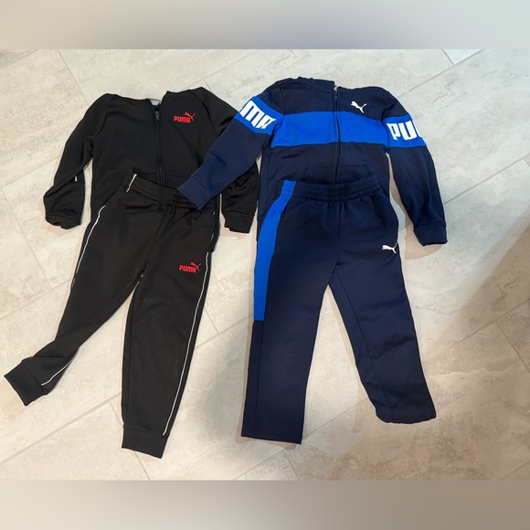 Set of 2 Boys Puma hoodie/sweatpants - size 6 - Picture 1 of 1